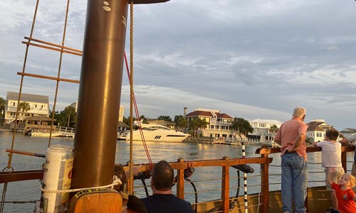 People Enjoying A Historic Tour In Murrells Inlet